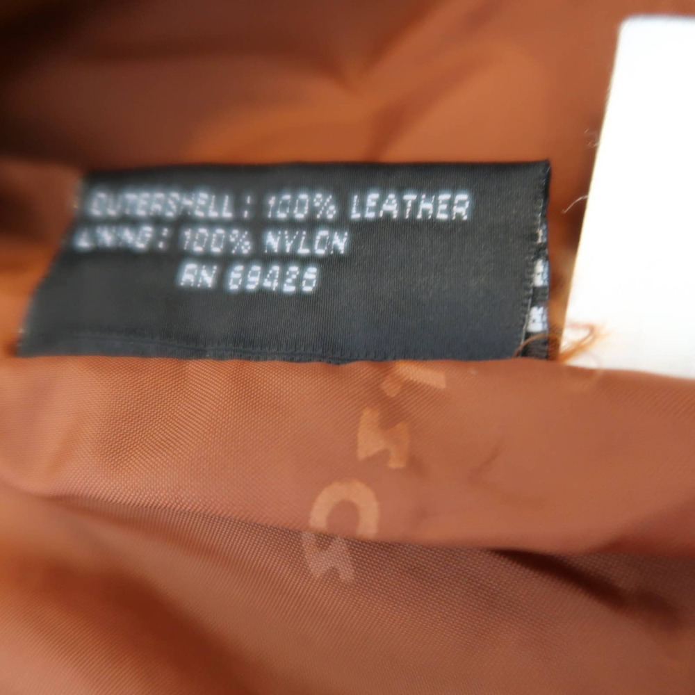 Wilsons Leather Tan Suede Fringe Jacket - Picture 8 of 8